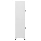 Sonia Rectangular Locker Cabinet w 2 Lockable Doors | Gray Steel BM339744