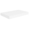 Yuna Floating Wall Shelf Set of 2 | White Honeycomb MDF | Metal Accents BM339747