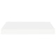 Yuna Floating Wall Shelf Set of 2 | White Honeycomb MDF | Metal Accents BM339747