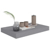 Yuna Floating Wall Shelf Set of 2 | Gray Honeycomb MDF | Metal Accents | 16’’ BM339748