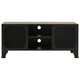 Andy TV Stand Media Cabinet | 2 Doors | 1 Shelf | 41’’ Brown and Black BM339757
