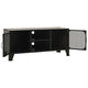 Andy 41’’ TV Stand Media Cabinet | 2 Doors | 1 Shelf | Gray & Black BM339758