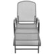 Sun Lounger | Anthracite Gray Steel Frame | Adjustable Backrest | 72’’ BM339762
