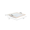 Yela Decorative Tray | 27x27" Square w Black Handles | Natural Brown