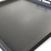 Yela Decorative Tray, 27x27 Square with Black Handles, Urban Bronze