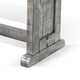 Bench | 48’’ Wide Plank Style Seat | Farmhouse Gray Pedestal Base BM339798