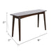 Neva Sofa Console Table | 48’’ Rectangular | Angled Legs | Dark Brown BM339803