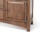 Yael Server Console | 59’’ | 5 Drawers w 5 Cabinets | Natural Brown Mahogany Wood BM339814