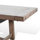 Veny Extendable Dining Table 108 - 140’’ 8 to 14 Seater Brown Mahogany Wood BM339818