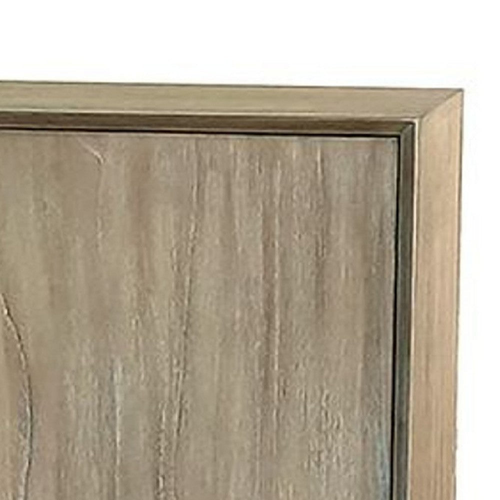 Claire Buffet Server Console | 3 Drawers 2 Cabinets | Wheat-Black Mindi Wood BM339831