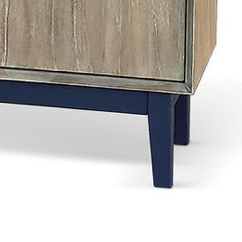 Claire Buffet Server Console | 3 Drawers 2 Cabinets | Wheat-Black Mindi Wood BM339831