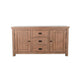 Camie Buffet Server | 3 Drawers | 2 Cabinets | Wine Racks | Brown Mahogany BM339836