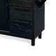 Anise Buffet Server Console w Side Cabinet & Drawers | Black Mahogany BM339839