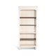 Barnie Bookcase | 5 Open Shelves | Brown White Mahogany Wood