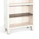 Barnie Bookcase | 5 Open Shelves | Brown White Mahogany Wood