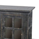 Kobe TV Stand Media Cabinet | Glass Doors | Farmhouse Black 62’’ BM339873
