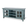 Kobe TV Stand Media Cabinet | Glass Doors | Farmhouse Green 62’’ BM339875