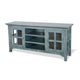 Kobe TV Stand Media Cabinet | Glass Doors | Farmhouse Green 62’’ BM339875