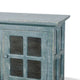 Kobe TV Stand Media Cabinet | Glass Doors | Farmhouse Green 62’’ BM339875