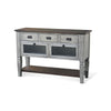 Camie Sideboard Server | Drop Down Drawers | Waterfall Brown Gray Mahogany BM339887