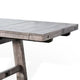 Zeka Dining Table | Turnbuckle Design Gray Wood | 76-106’’ Extendable Top BM339904