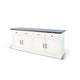 Orso Credenza | Drawer & Cabinet | Brown White Mahogany Mindi Wood BM339910