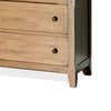 Marv 64’’ Wide Dresser | 6 Drawers w Knobs | Golden Oak Brown Wood BM339921
