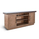 Ceny TV Media Entertainment Console | 78" | 2 Cabinet Doors | Brown