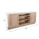 Seni 78’’ TV Media Entertainment Console | 2 Doors | Brown BM339928