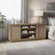 Seni 78" TV Media Entertainment Console | 2 Doors | Brown