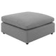 Allias 6pc Modular Sectional Sofa | Classic Gray Boucle | 2 Accent Pillows