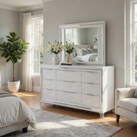 White, Chrome, Clear