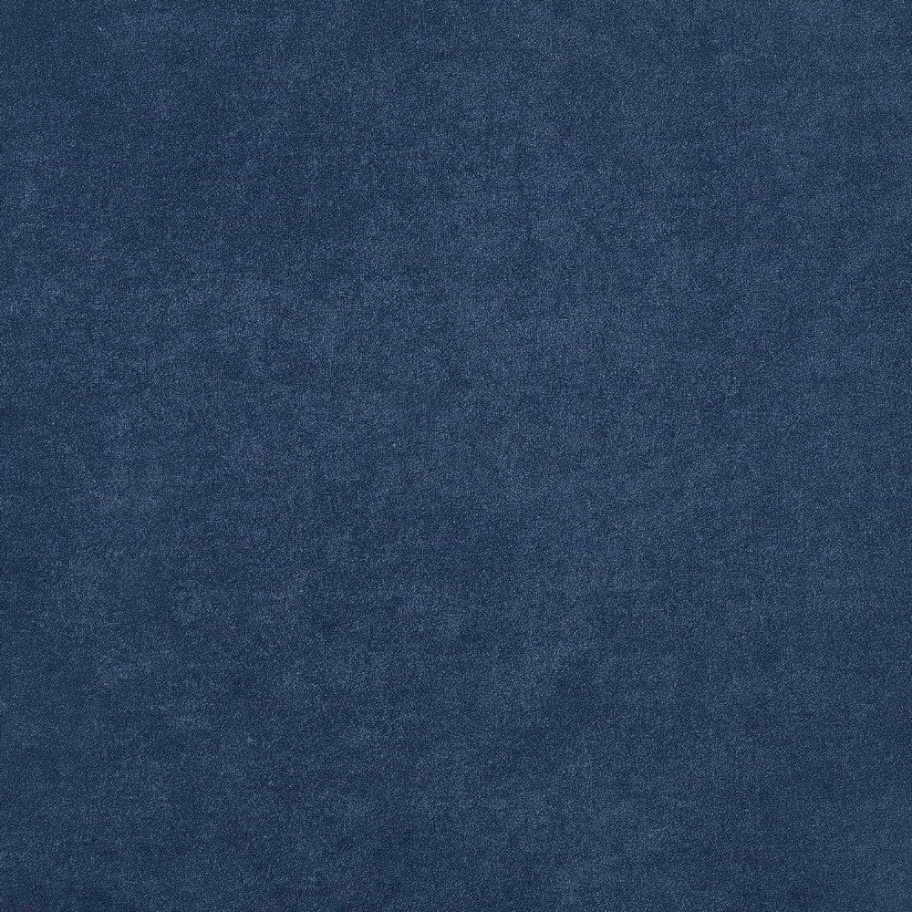 Giya Wide Dresser and Rectangular Rivet Trim Mirror | Navy Blue Velvet BM339986
