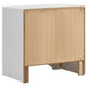 Vino White 5pc Full Size Bed Set w Storage | Dressers | Glitter Accent
