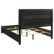 Vino Black 5pc California King Bed Set | Dressers | Glitter Accent BM340044
