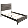 Mela 4pc Queen Bedroom Set | Nightstand Dresser and Mirror | Oak Gray