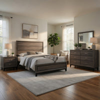 Oak Gray, Black, Nickel