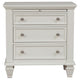 Lila 4 Piece Queen Bed Set | White Wood Panel Headboard | Vanity Dresser BM340127