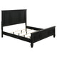 Lila 4pc Queen Bed Set | Black Panel Headboard | Dresser & Nightstand BM340137