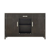 Jefy Sideboard Buffet Server Cabinet | Brown Wood | 2 Cabinets | 1 Drawer BM340158