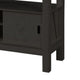 Riby Sideboard Buffet Server Cabinet | Wine Racks | 2 Doors | Black 52’’ BM340178