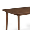 Goko Dining Table | 59’’ Brown Wood Top | Round Tapered Legs BM340192
