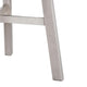 Bovo Dining Table | 48’’ Round Tabletop | Driftwood White Wood Legs BM340194
