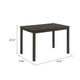 Muly Dining Table | 43" Rectangular Top | Gray-Brown Wood Legs