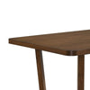 Lere Dining Table | Antique Style Brown Wood | Spacious 71’’ Rectangular Top BM340200