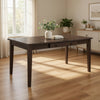 Wogy Dining Table | 66" Brown Wood Top | Lift Top Storage | 2 Drawers