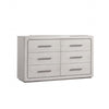 Thorne 6 Drawer 62’’ Wide Dresser | White Oak Solid Wood Bedroom Storage BM340223