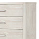 Loji 5 Drawer Tall Dresser Chest | Weathered Gray Solid Wood Storage BM340228