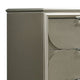 Zema 6 Drawer Wide Dresser | Silver Solid Wood | Acrylic Accents BM340230