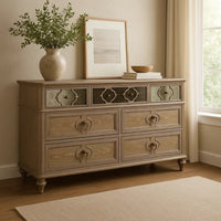Rustic Oak Brown, Brass